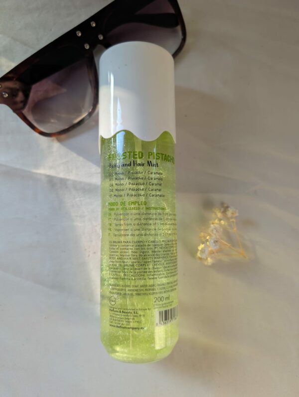 Brume Scintillante Corps et Cheveux – Glace Pistache